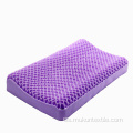 Almohada de gel TPE de color púrpura personalizado